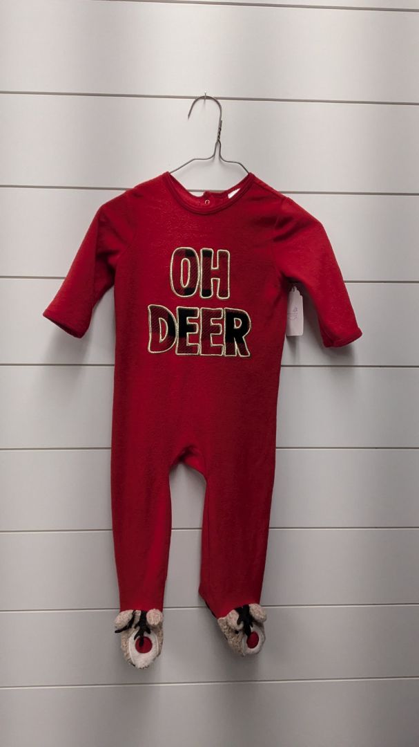 Holiday Time 1PC Fleece Outfit - 18mo