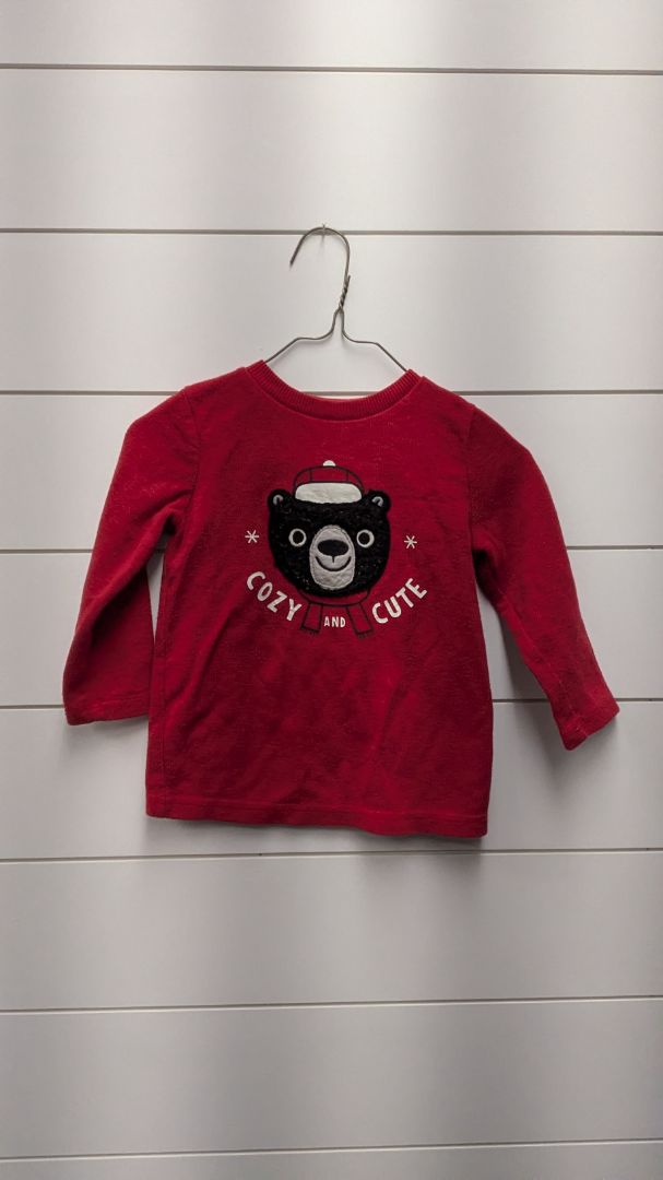 Jumping Beans Winter Bear Long Sleeve - 24mo