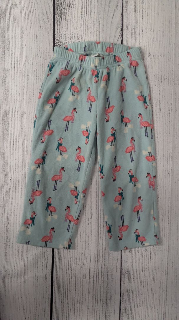 Old Navy Flamingo Fleece Pajama Pants - 2t