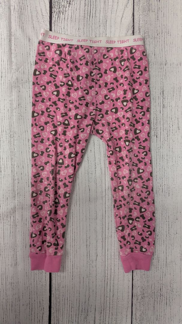 Leopard Print Pajama Pants - 24mo