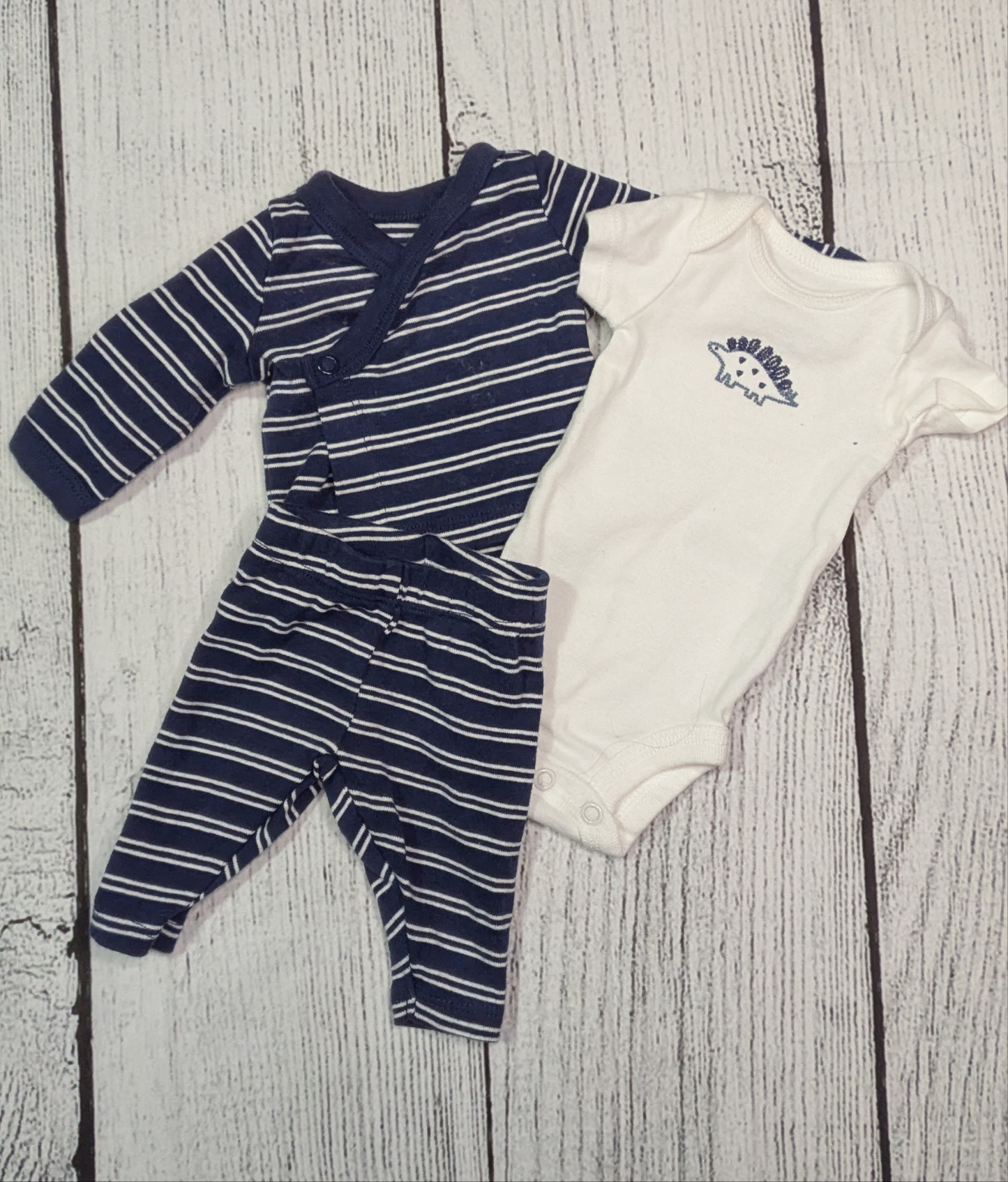 Carters Dino 3 Piece Set - Preemie