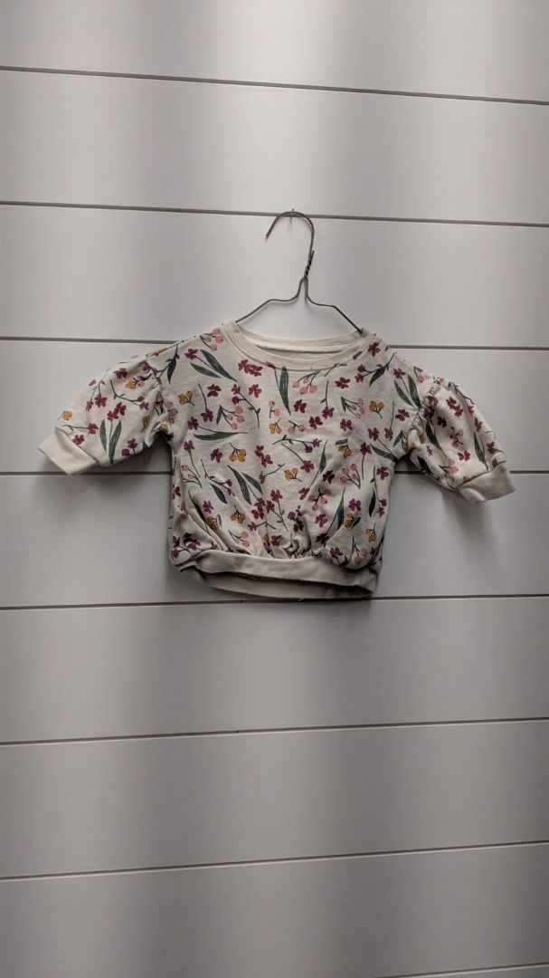 Carters Floral Sweatshirt - 3mo
