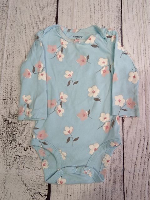 Carters Floral Long Sleeve - 9mo