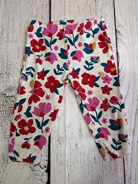 Carters Floral Leggings - 9mo