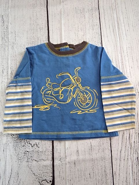 Baby Works Motorcycle Long Sleeve - 18mo