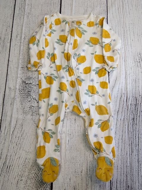 Carters Lemon Pajamas - 9mo