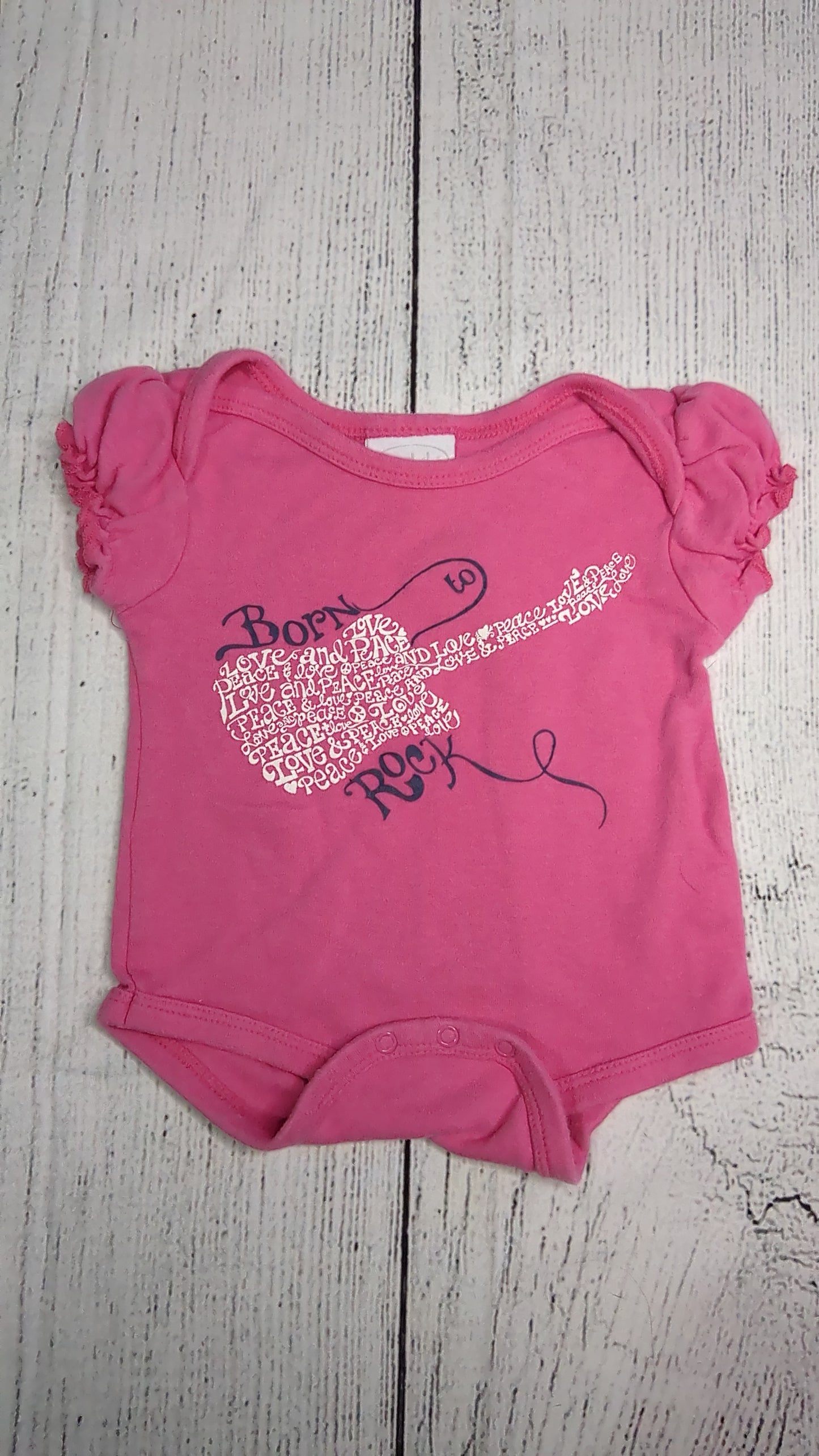 Born to Rock Onesie - 3mo