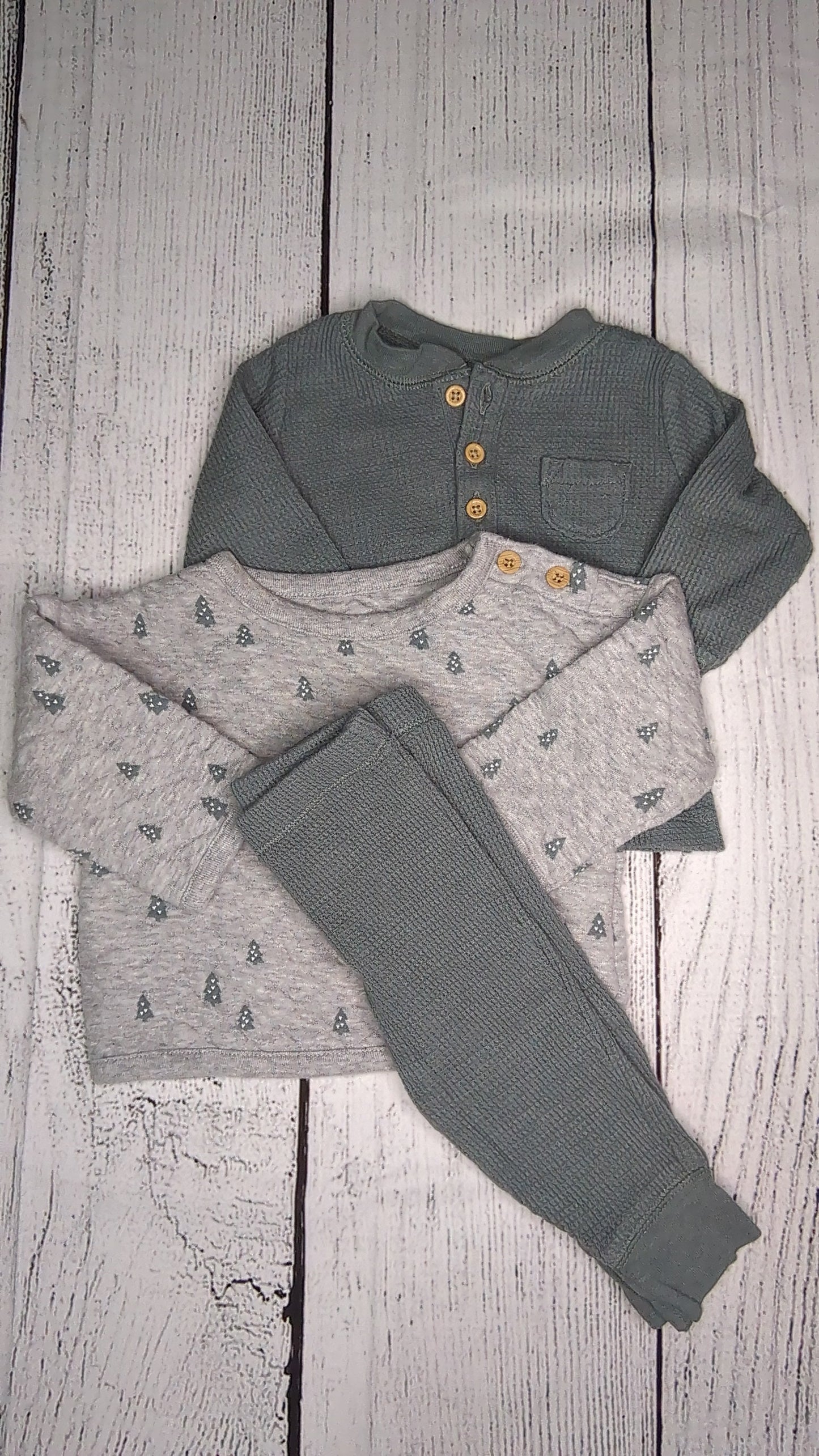 Carters Thermal Sweater (3 Piece) Set- 6mo