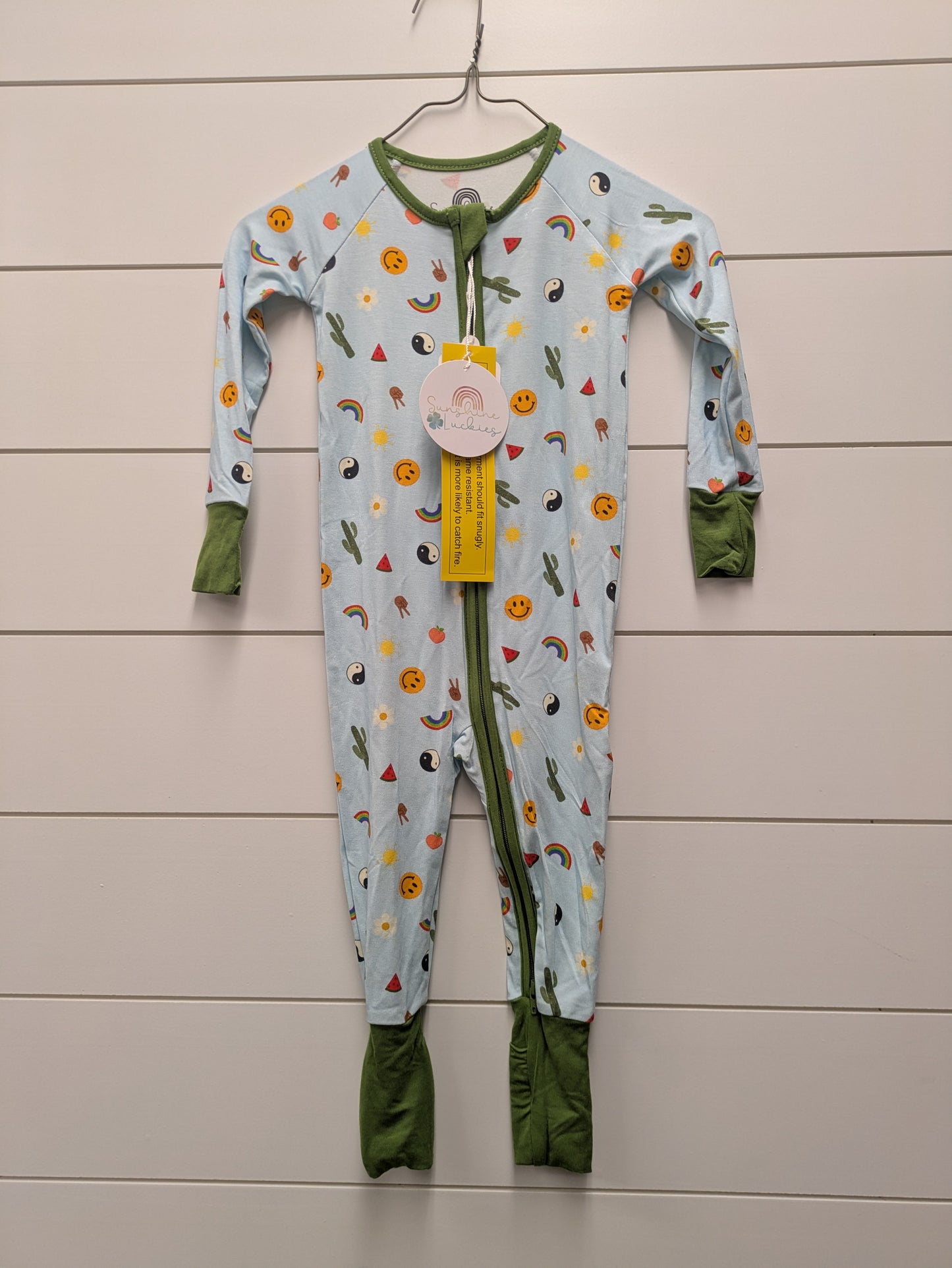 Sunshine Luckies Bamboo Pajamas - 18mo