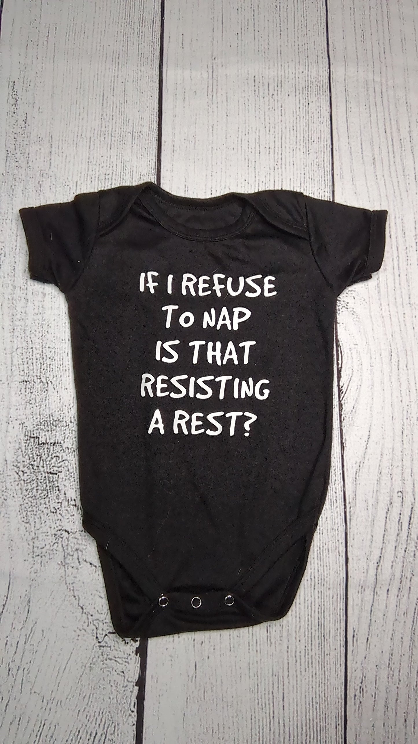 Resisting Short Sleeve Onesie - 9mo