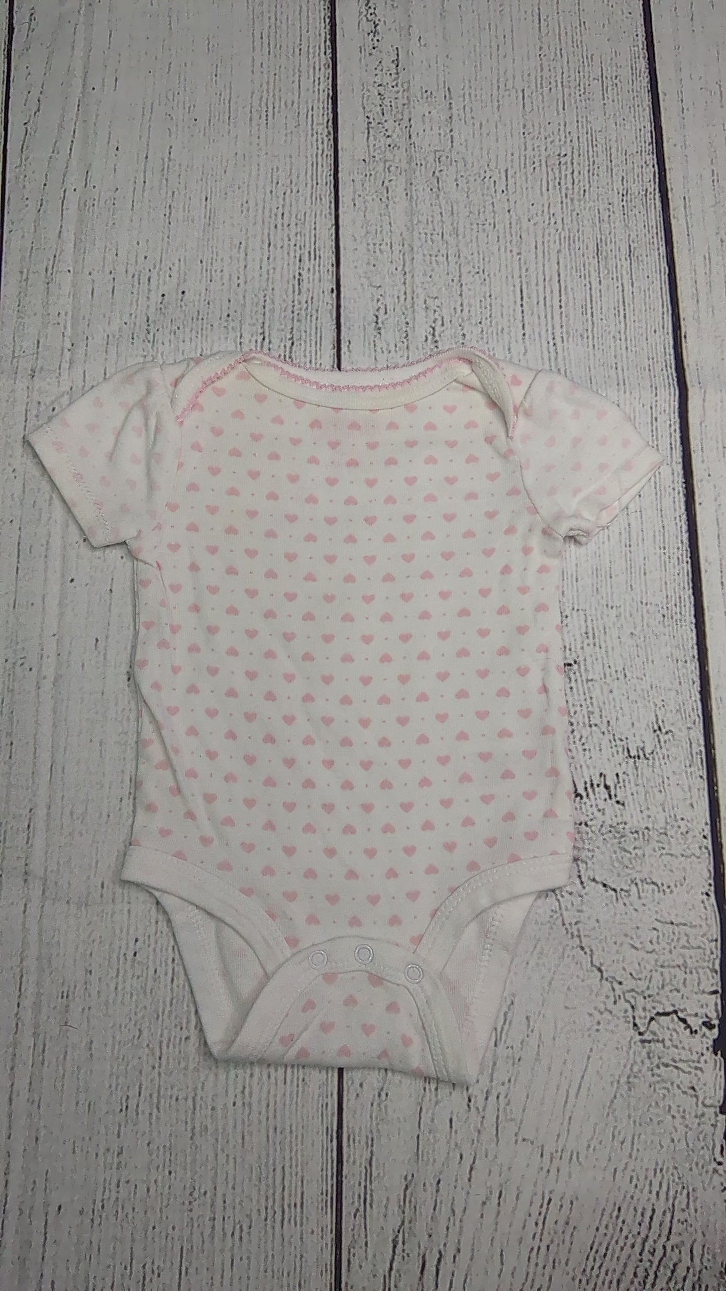 Heart Onesie - 3mo