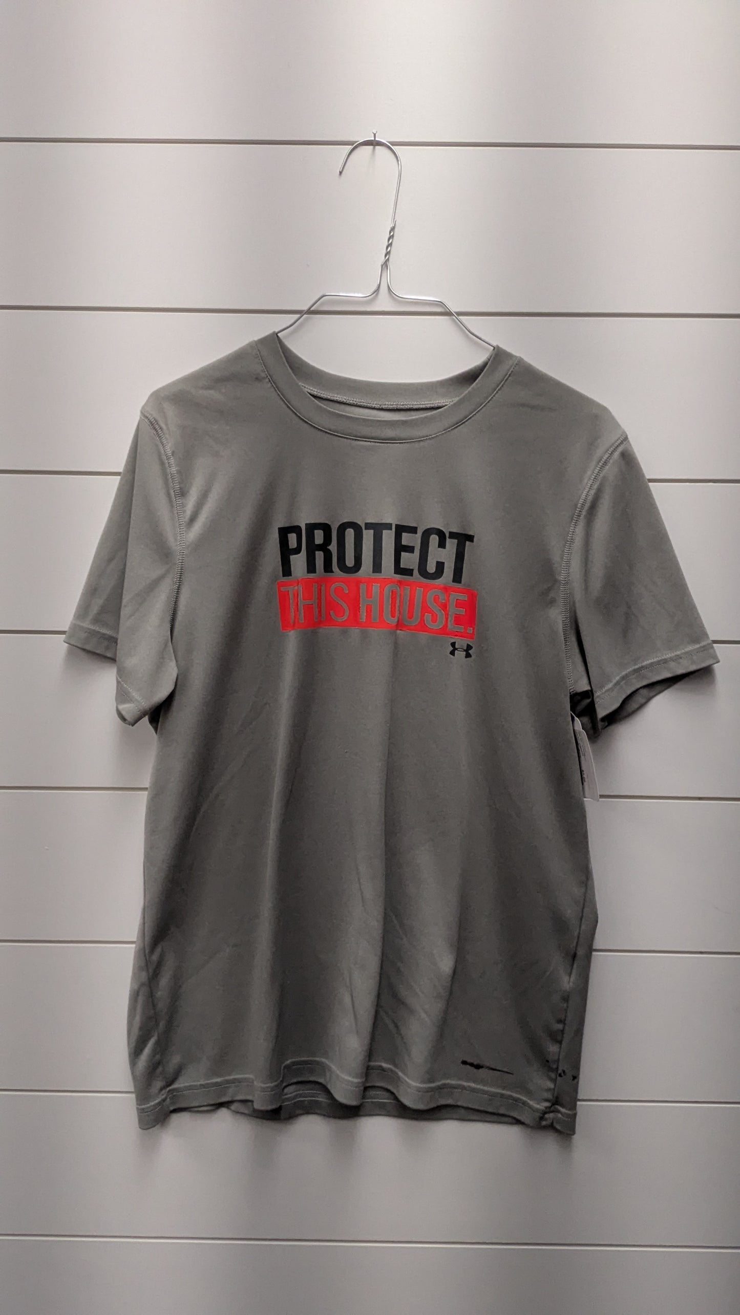 UNDER ARMOUR TEE SS - STAINS - *WT* - Y XL