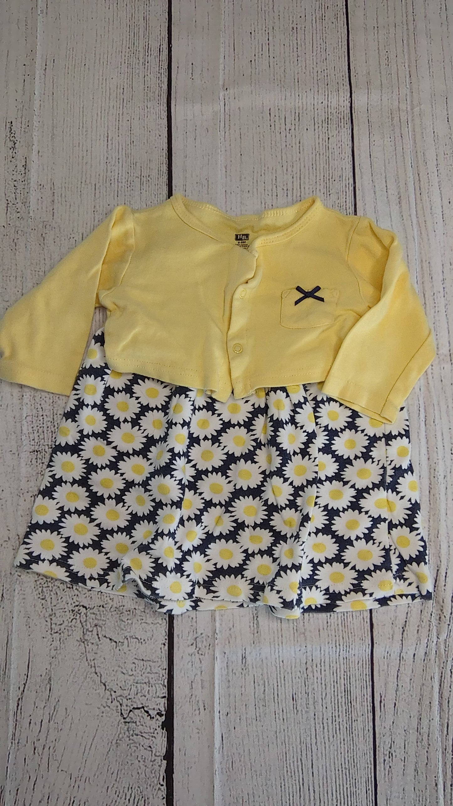Floral Sun Dress & Cardigan Set - 9mo