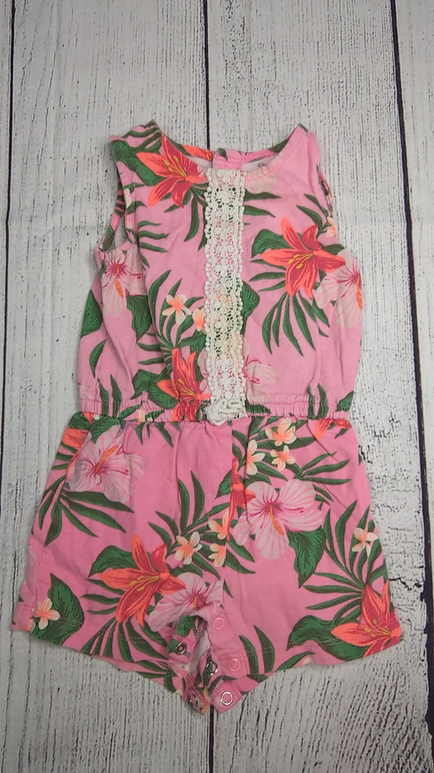 Carters Floral Romper - 18mo