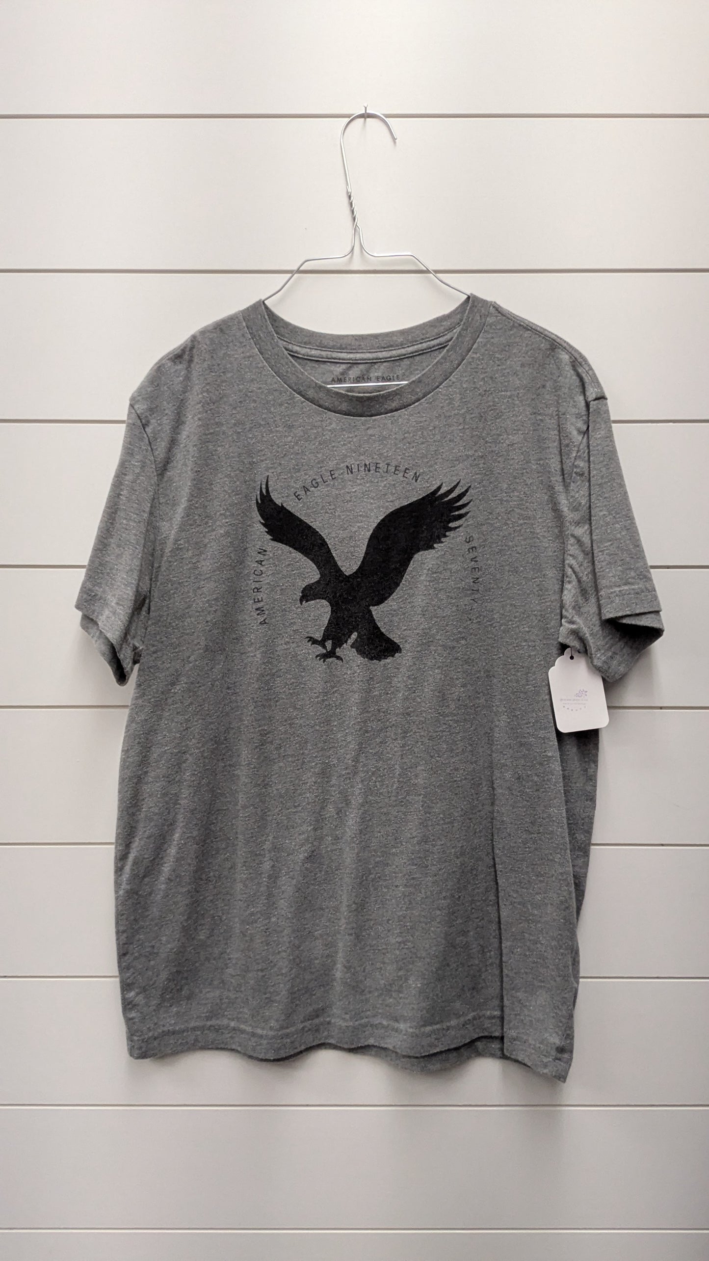 AMERICAN EAGLE TEE SS - *WT* - S MENS