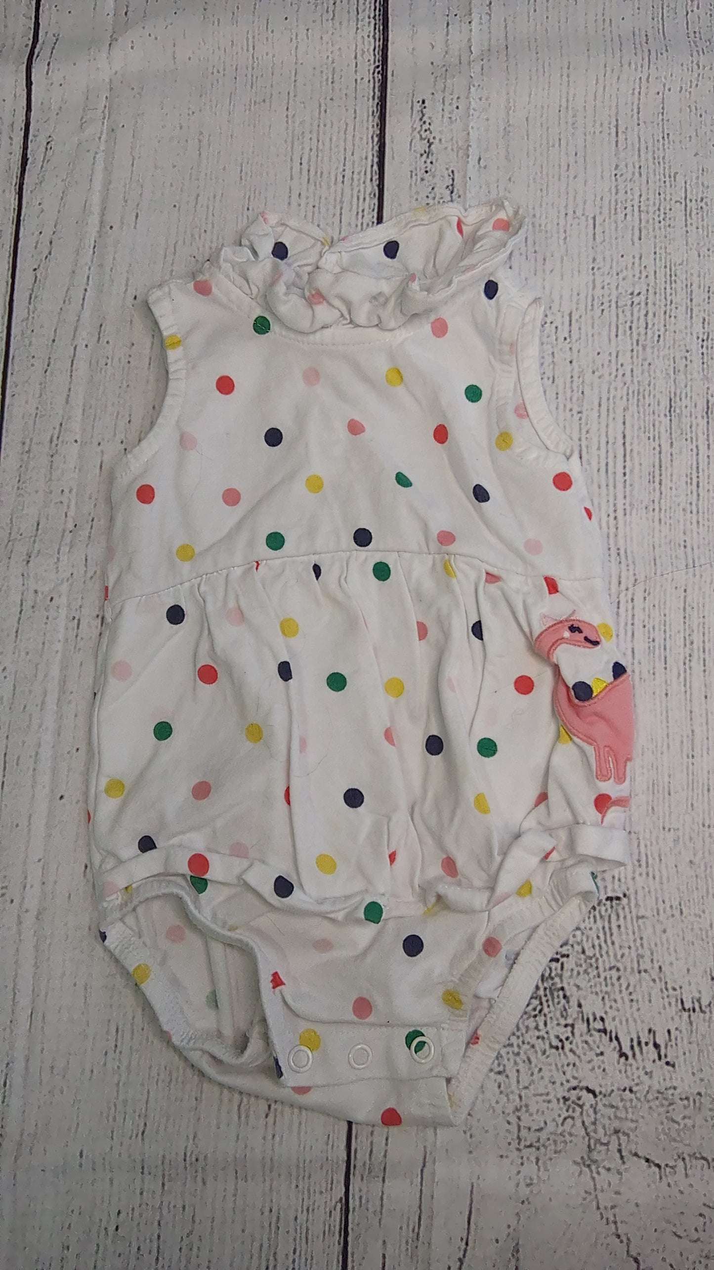 Carters Dino Romper - 9mo