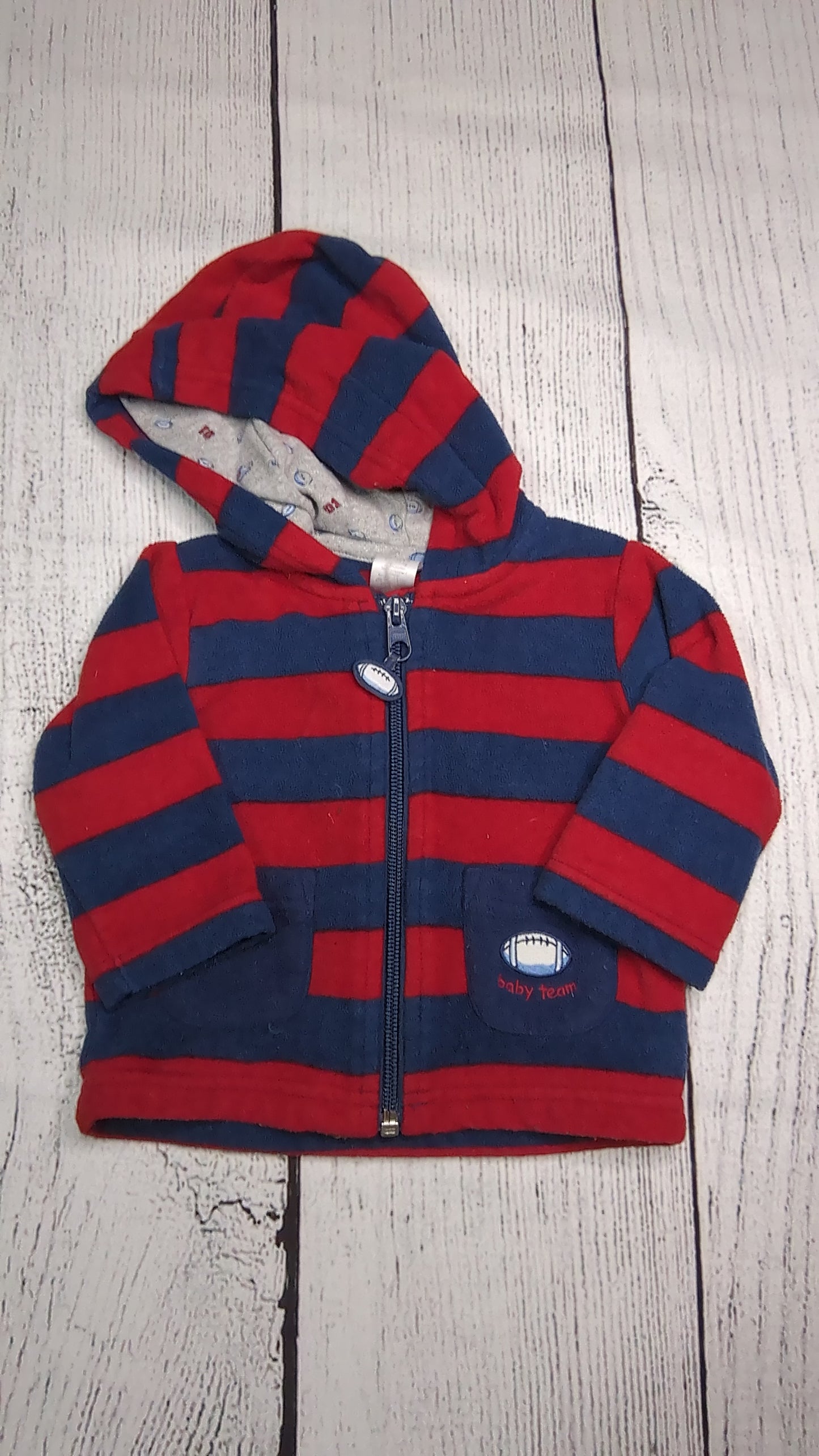 Carters Fleece Zip Hoodie - 6mo