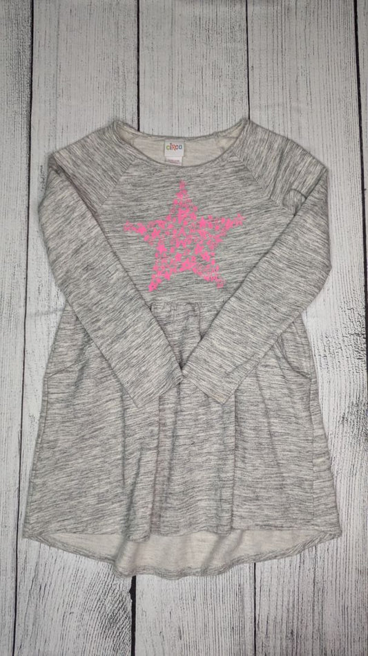 Long Sleeve Star Dress - 8
