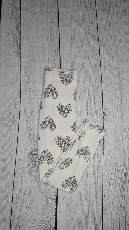 Cheetah Heart Leggings - 8