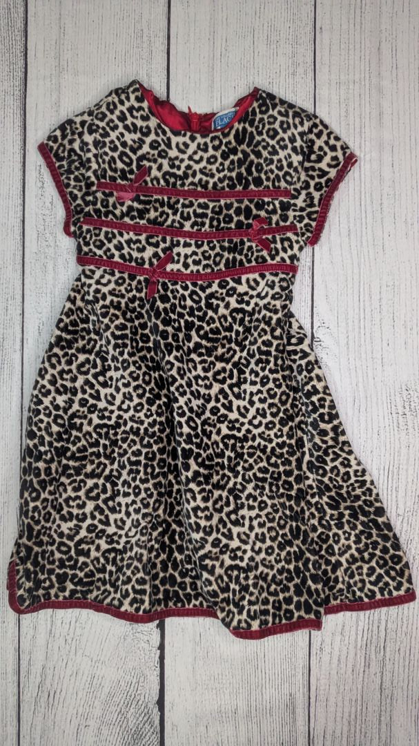 Children's Place Cheetah Bow - 5t