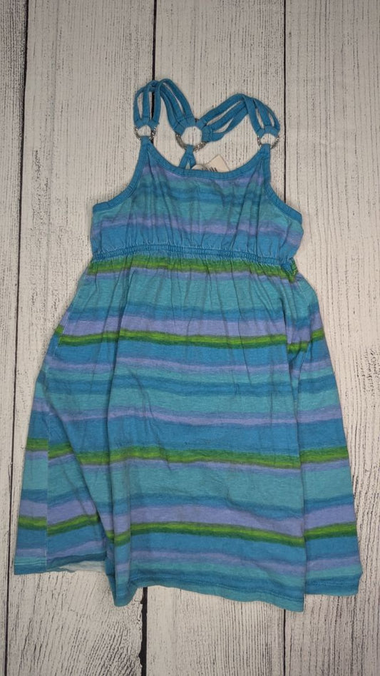 Halter Cross Back Dress - 6