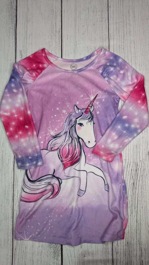 Unicorn Fleece Gown - 6