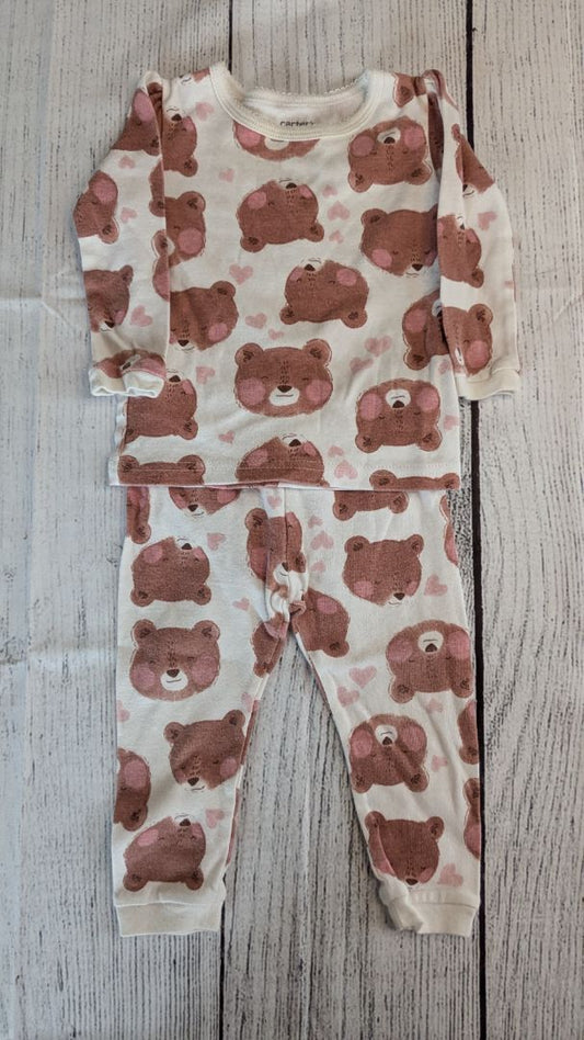Carters Bear Pajama Set - 12mo