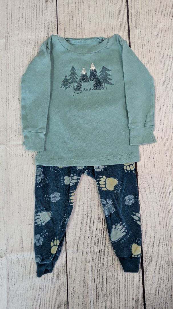 Carters Bear Pajama Set - 12mo