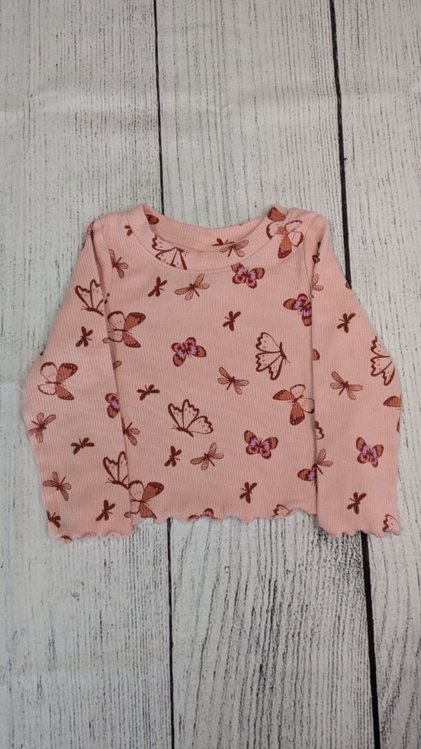 Cat & Jack Butterfly Long Sleeve - 12mo