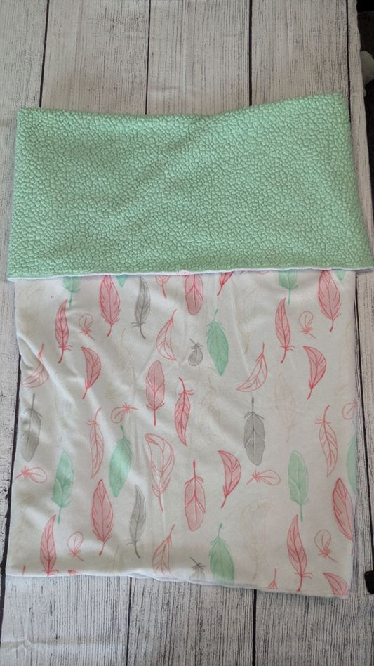Cloud Island Feather Fleece Blanket