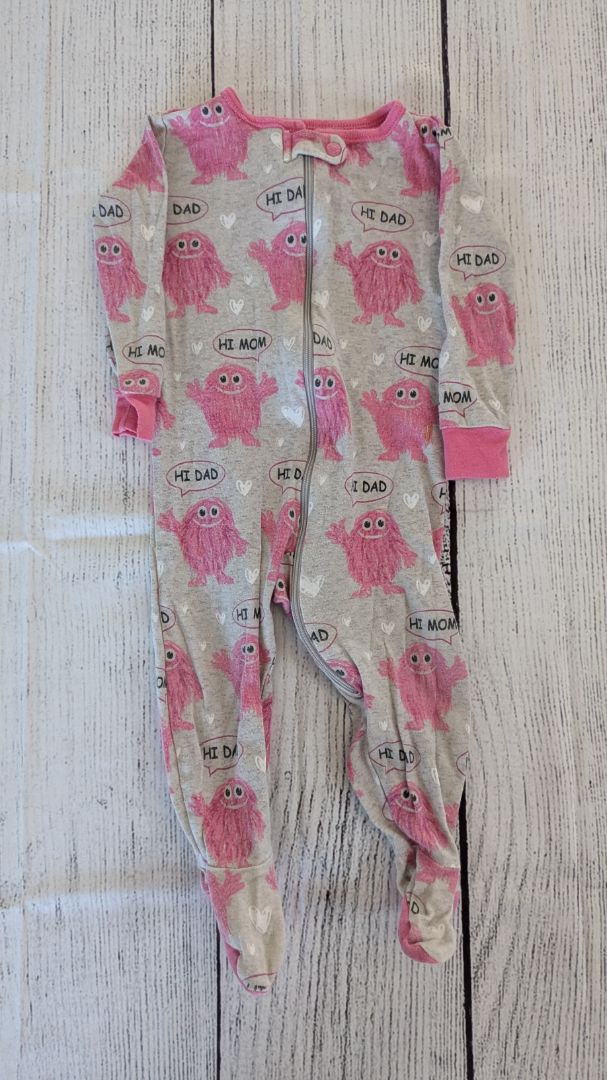 Children's Place Monster Pajamas - 9mo