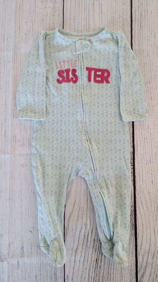 Carters "Little Sister" Pajamas - 9mo