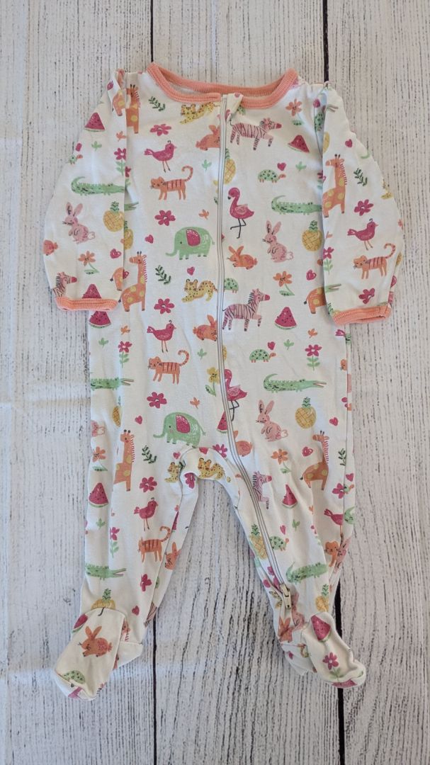 Wonder Nation Animal Pajamas - 9mo