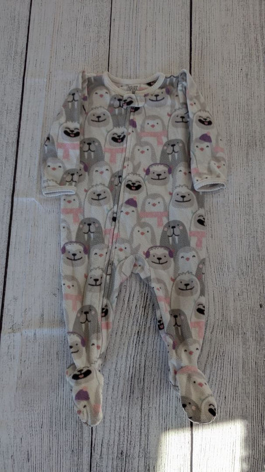 Carters Arctic Fleece Pajamas - 9mo