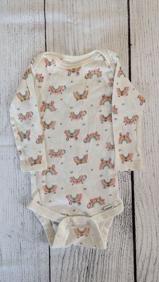 Gerber Rainbow Long Sleeve - 9mo