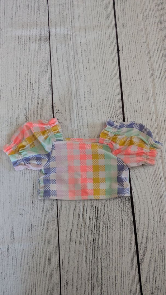 Cat & Jack Ruffle Swimsuit Set - 12mo