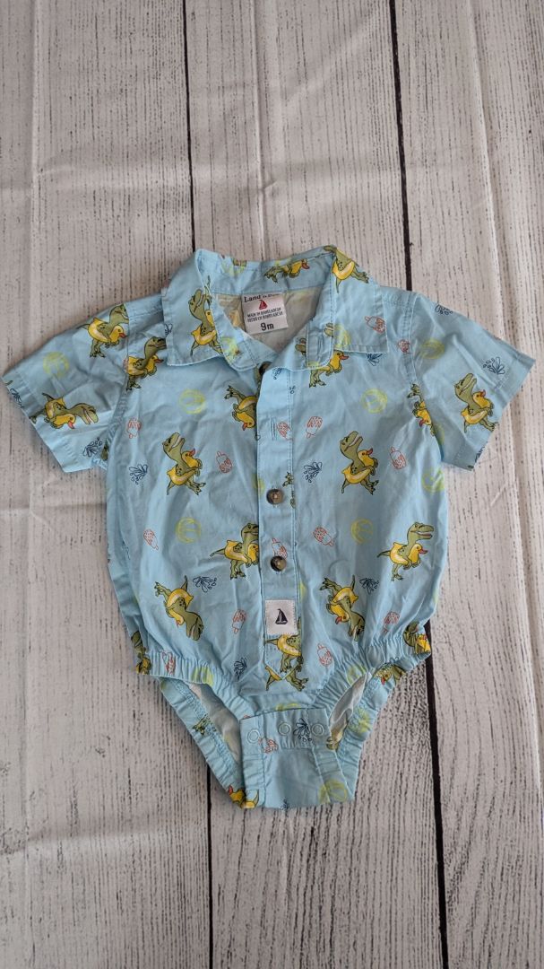 Land'n Sea Dinosaur Short Sleeve - 9mo