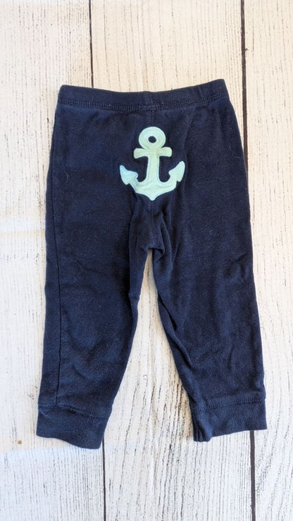 Carters Anchor Pants - 12mo