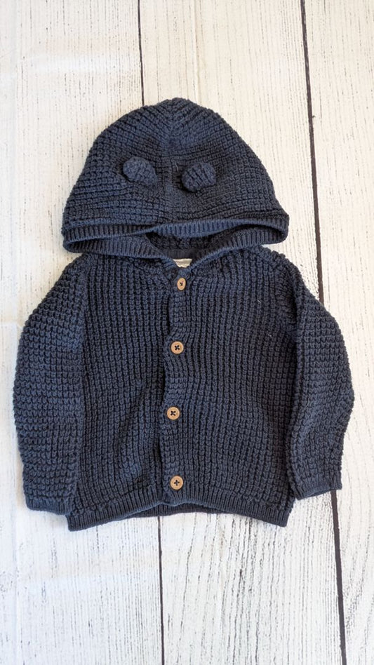 Carters Knit Button-Up Sweater - 6mo