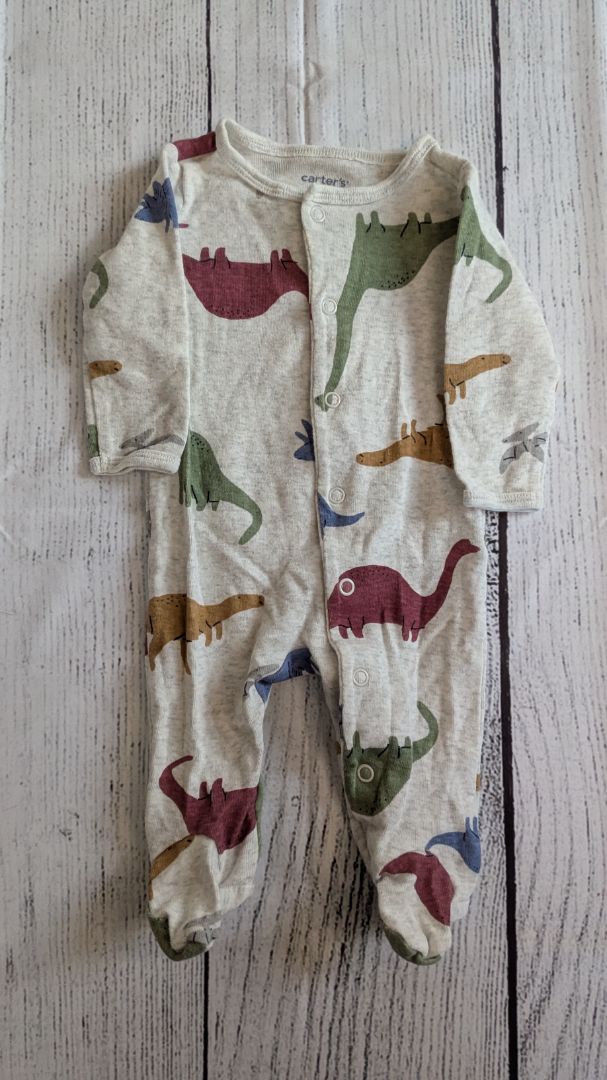 Carters Dinosaur Pajamas - 3mo