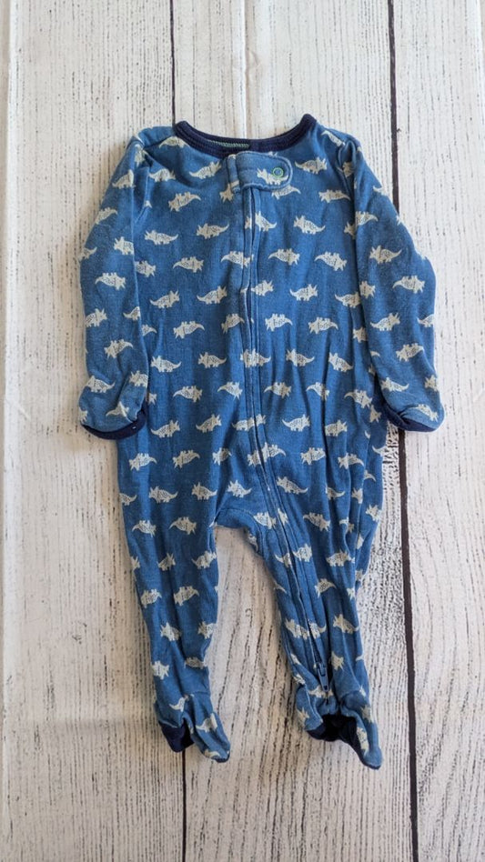 Cloud Island Triceratops Pajamas - 3mo
