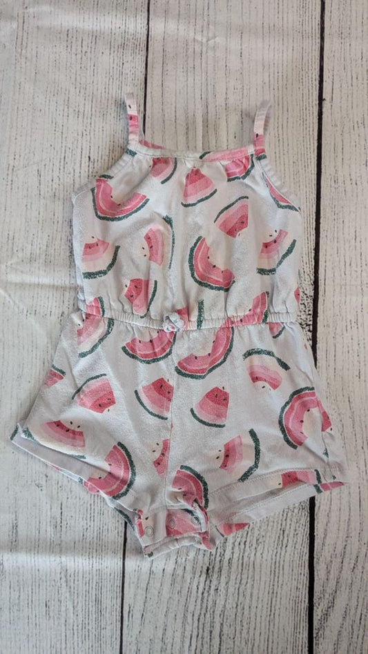 Old Navy Watermelon Romper - 12mo