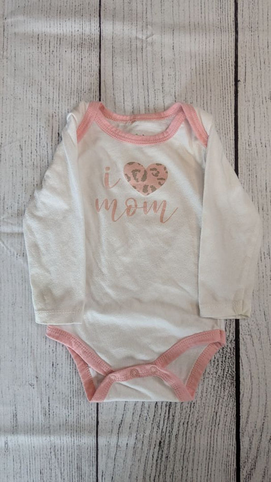 Chick Pea "I Love Mom" Long Sleeve - 9mo