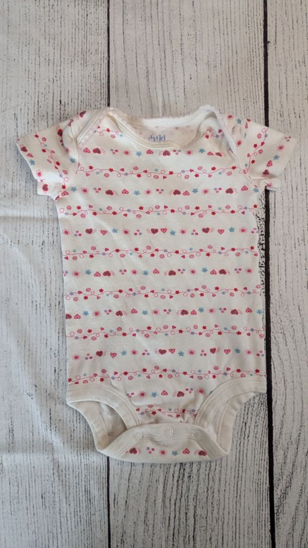 Carters Heart Short Sleeve - 6mo