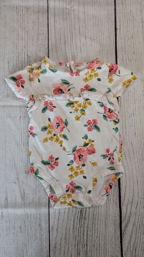 Carters Floral Short Sleeve - 9mo