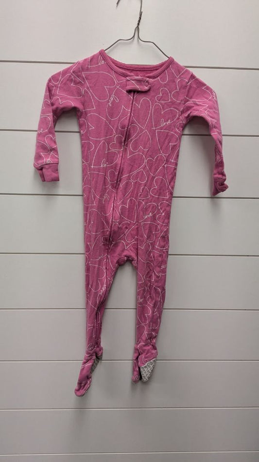 Carters Heart Pajamas - 18mo