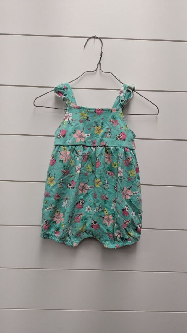 Disney Baby Floral Minnie Mouse Romper - 18mo