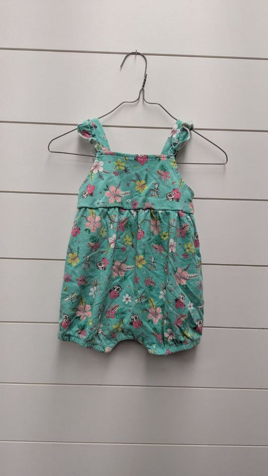 Disney Baby Floral Minnie Mouse Romper - 18mo