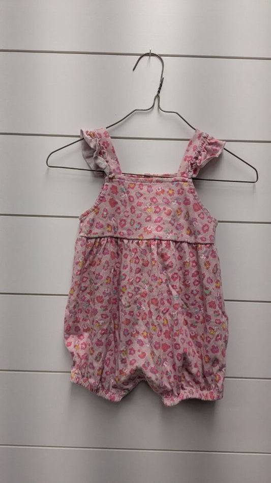 Disney Baby Cheetah Print Minnie Romper - 18mo