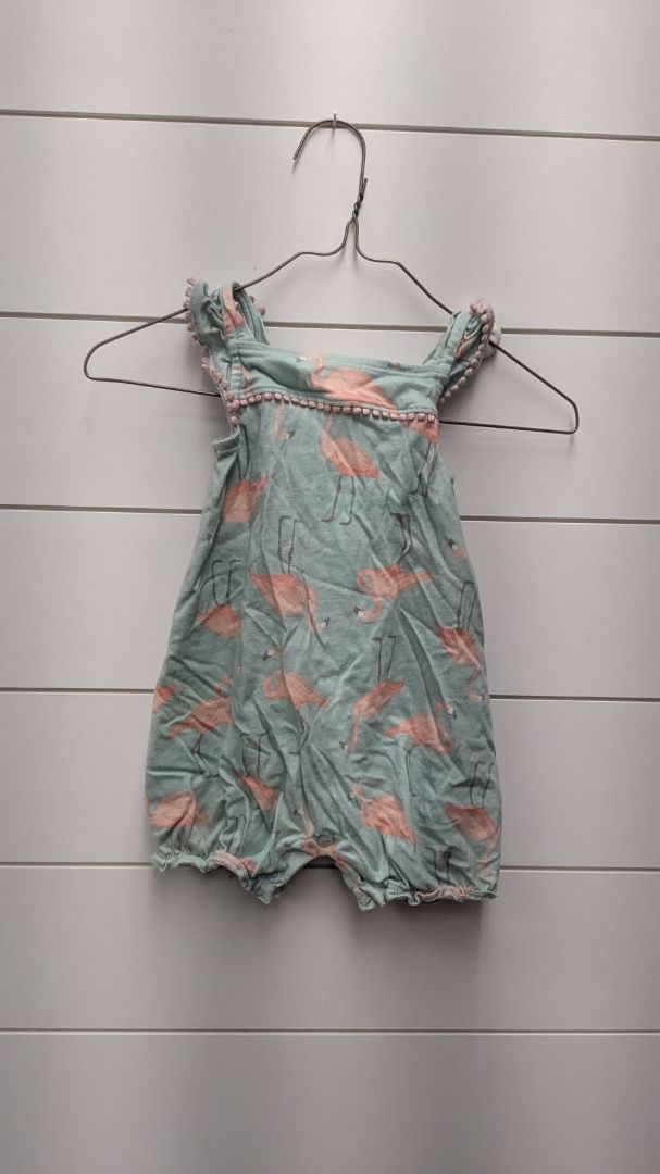 Carters Flamingo Romper - 12mo